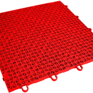 Deck Tile - Bright Red
